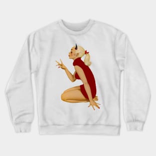 LOVE, SATAN Crewneck Sweatshirt